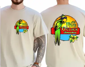 It's 5 o'clock somewhere Jimmy Bufett TShirt, 5 o clock somewhere Sweatshirt Hoodie