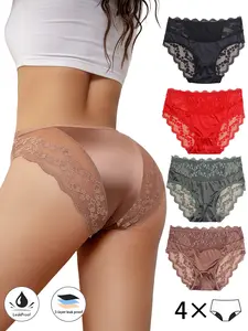 Discreet Active Incontinence Protection Panties - Quick Absorb & Invisible Fit, High Waist for Dignified Movement 4 Pack