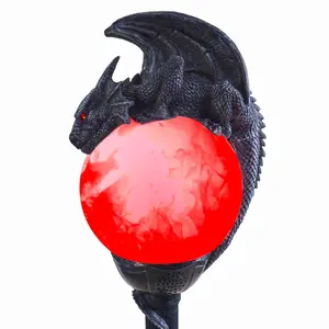 Tekky Toys 6 Ft. Light-Up Flaming Dragon Lamp Post™ with Sound Halloween Decoration