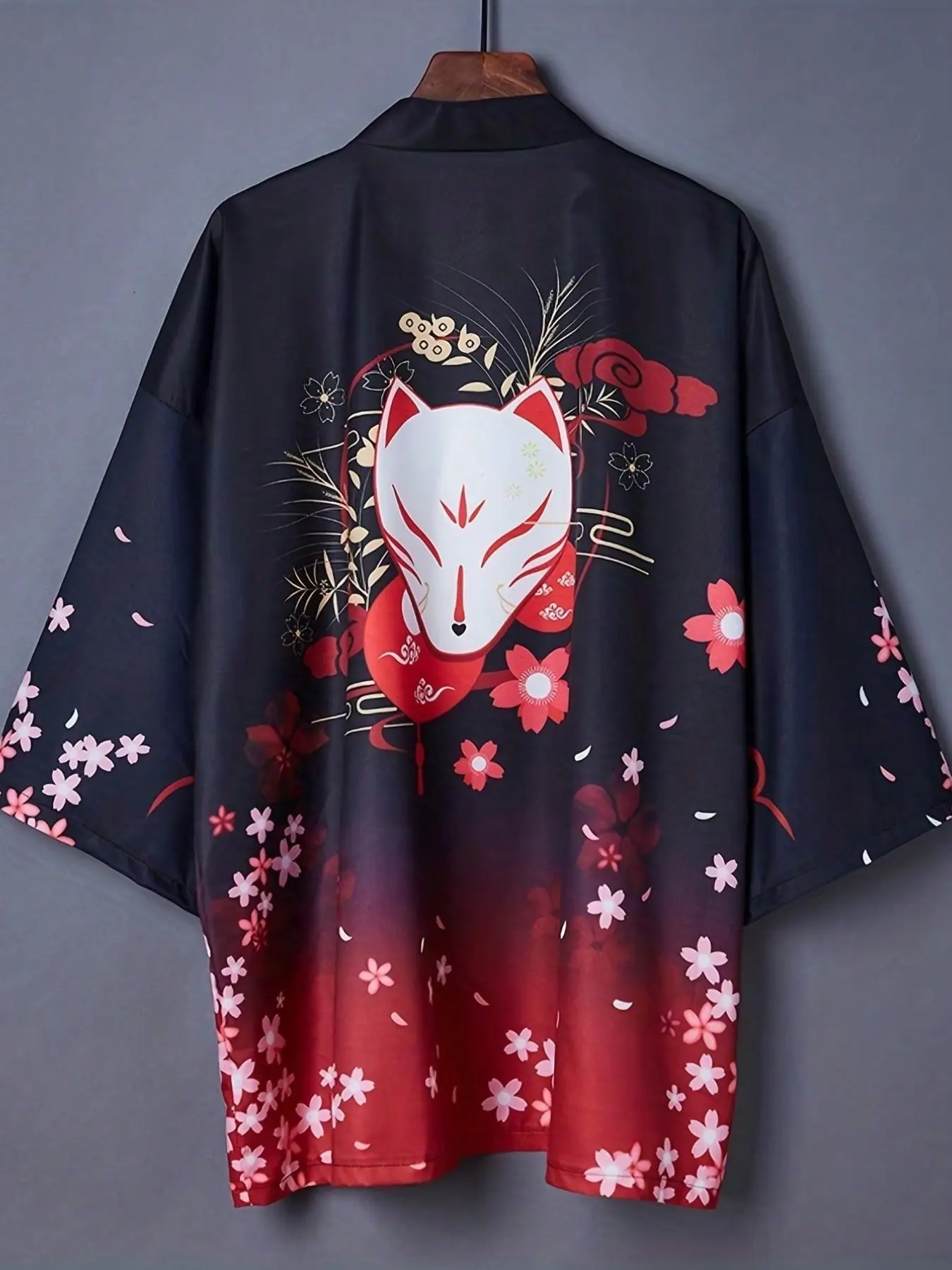 Chinese Crane Traditional Kimono Cardigan, Original Street Style Ancient Hanfu, Japanese Short Coat Shawl, Beach Vacation Summer Casual Windbreaker Print