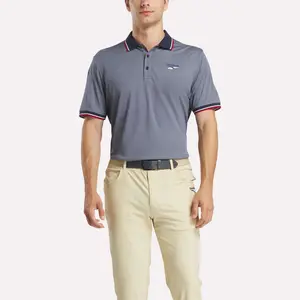 Reebok Men's Country Club Oxford Pique Polo Shirt