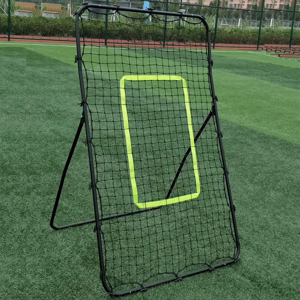 Professional Rebound Soccer Baseball Goal for Outdoor Training | Portable & Lightweight | Durable Galvanized Steel & PE Net