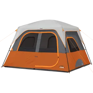 6 Person Straight Wall Cabin Tent