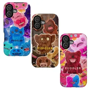 Fuggler Funny Ugly Monster Quirky Creature Unique Aesthetic Collection Fan Gift Art Tough Case for iPhone 17 Pro Max 16 Air 15 Plus 14 13 12 11 Mini Ugly Monster Core Premium Dual Layer Shield