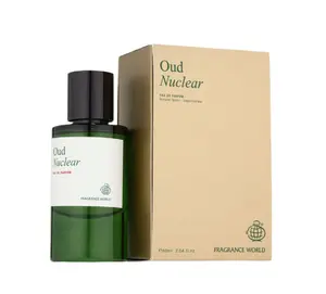 Oud Nuclear EDP Perfume By Fragrance World 2oz / 60ml Eau De Parfum Highly Scented