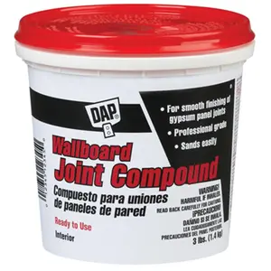 DAP 10100 3 oz. Ready-To-Use- Wallboard Joint Compound, Wall Repair, 3Oz, Wall Repair Paste