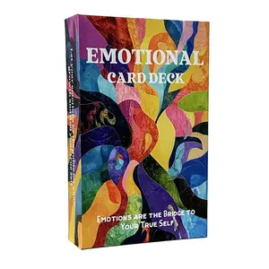 2026 New Emotional Card Deck Support Personal Growth And Inner Peace Card Games 12x7cm, 56-Cards
