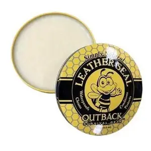 Leather Seal Boot and Shoe Cleaner, Conditioner, Waterproofer for Leather Footwear Made by Outback Survival Gear