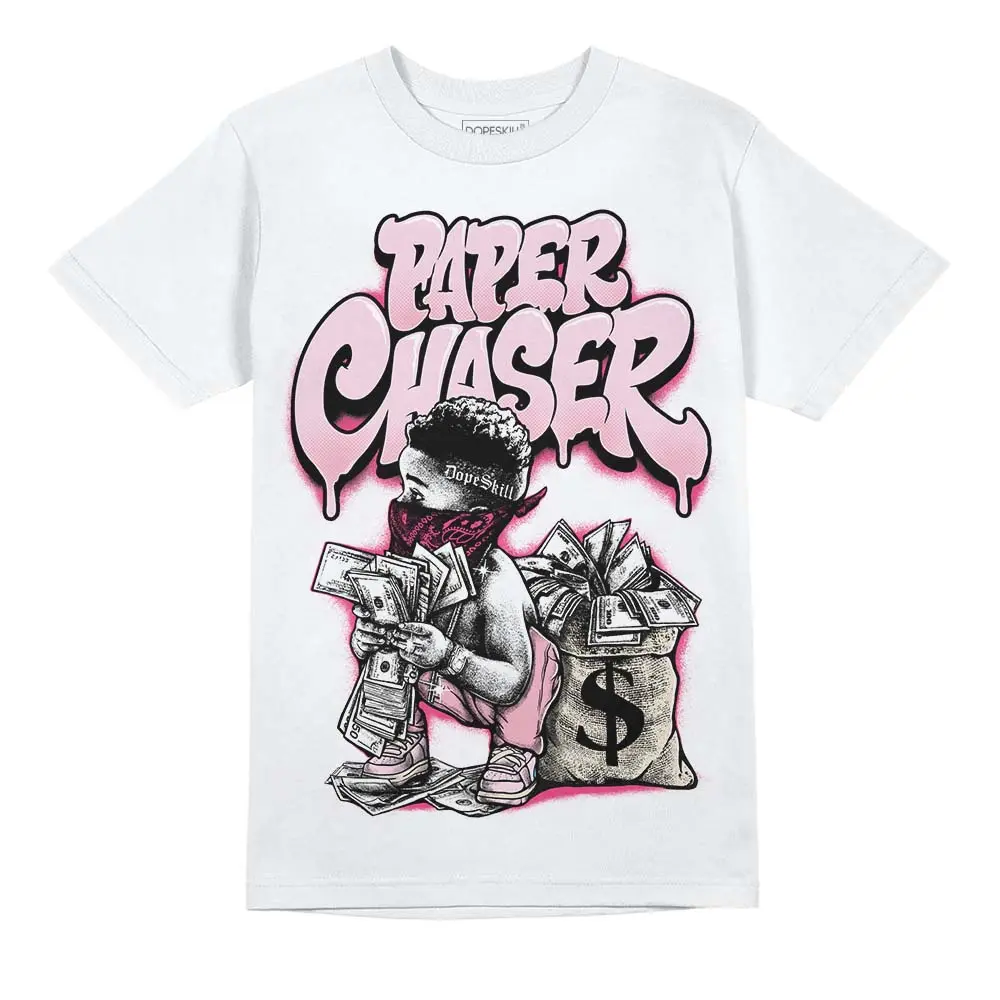 DopeSkill Graphic Tees Iced Carmine 4s Streetwear Unisex Cool T-Shirt Sneaker Colour Matching Hustle Kid Graphic