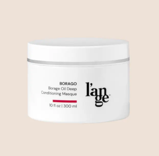 L'ANGE HAIR - Borago Deep Conditioning Hair Mask for Damaged Hair, Moisturizing Deep Conditioner Mask, Borage Oil & Keratin Hair Treatment, Soft, Shiny & Frizz-Free, Sulfate & Paraben Free, Haircare