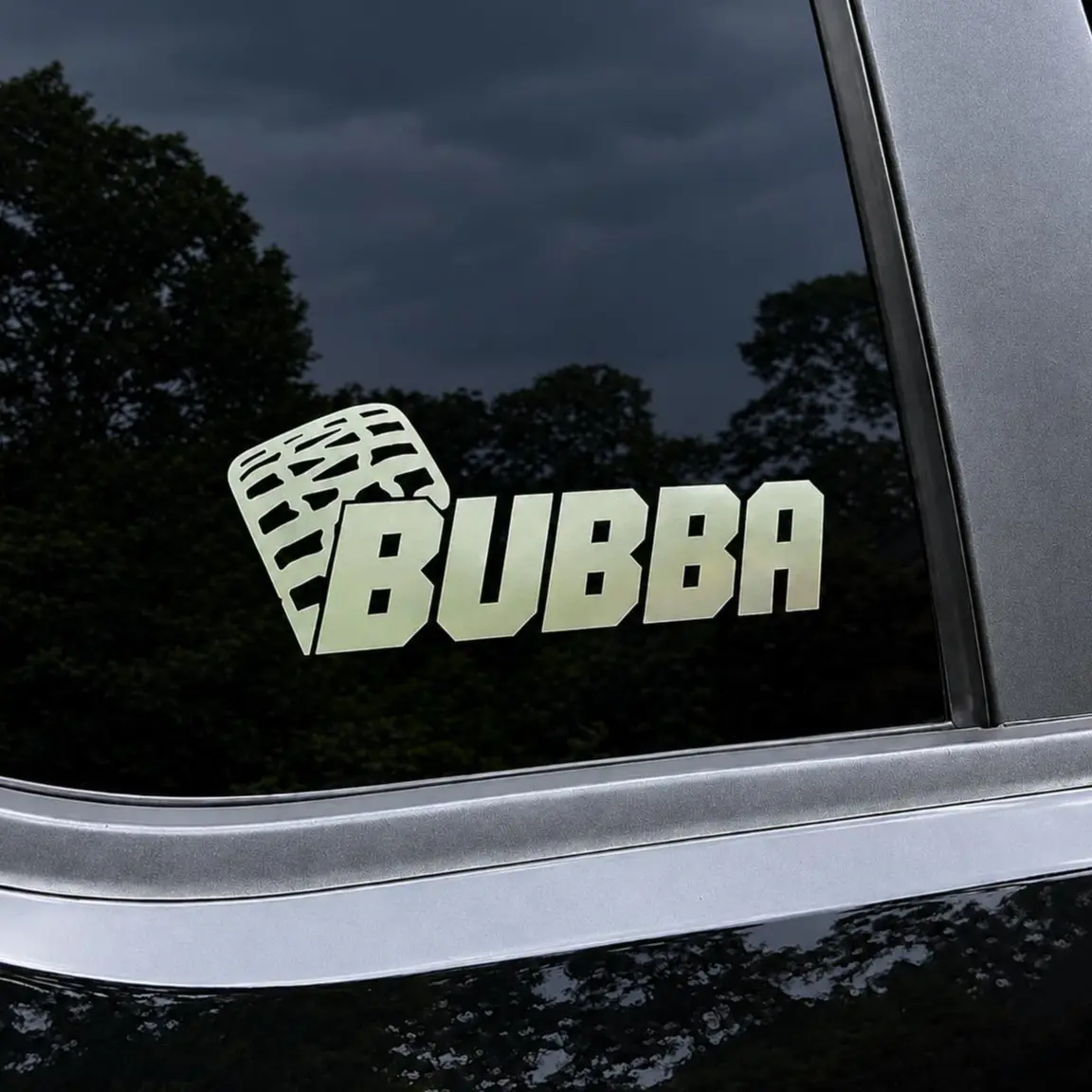 Bubba Truck Decal - Premium Vinyl Window Decal