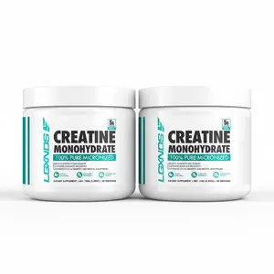 LGXNDS 2 Pack | Micronized Creatine Monohydrate | 5g Per Serving 30 Servings Per Tub | Unflavored Strength and Performance Support
