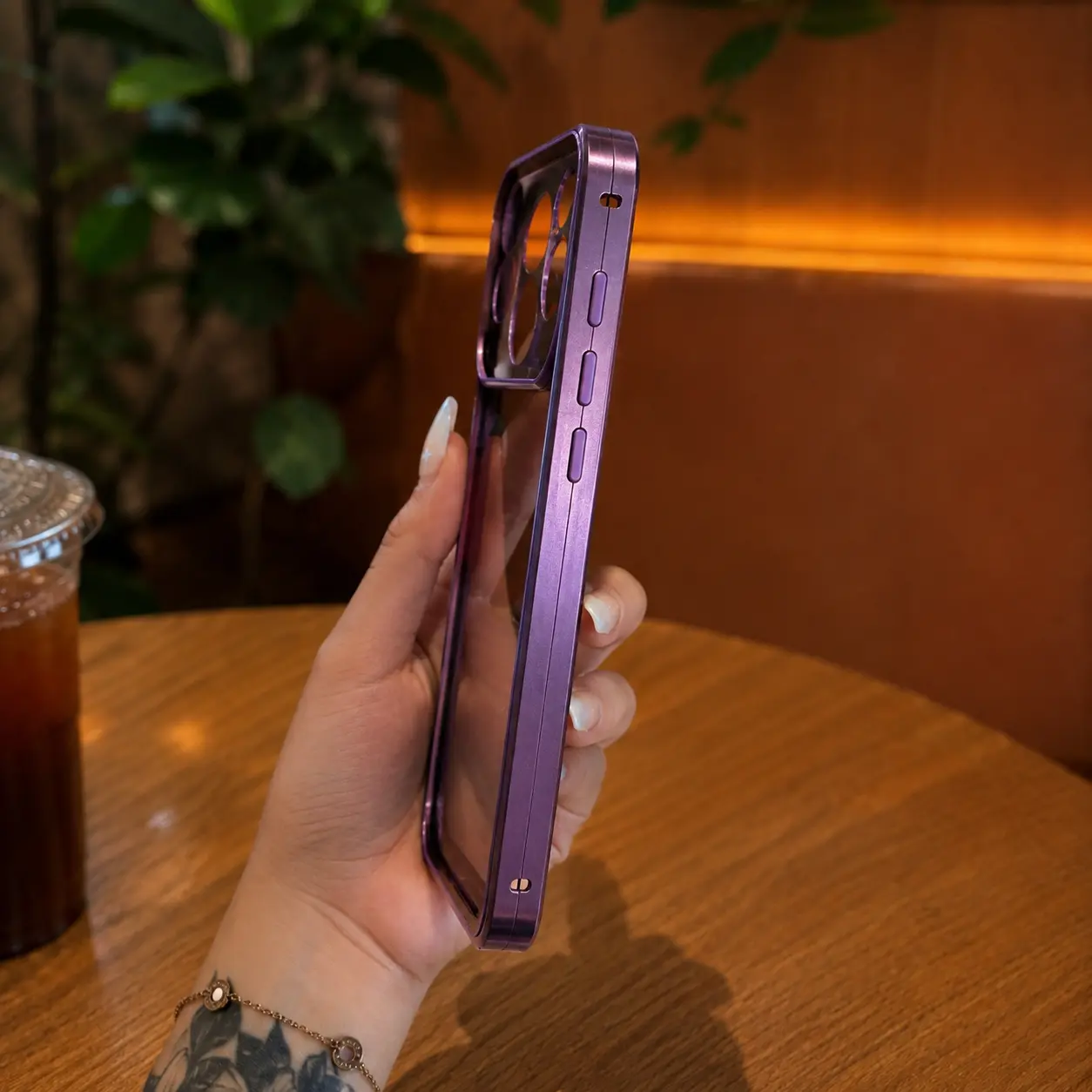 TAOKINALL Protective Anti-Spy Cellphone Case for iPhone 14-17 Series - Soft TPU Cover with Transparent Back, Full Camera Protection, Slim Shockproof Design, Screen Protector Compatible