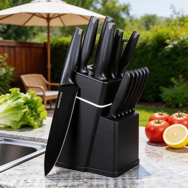 15/16pcs Outdoor Kitchen Knife Set