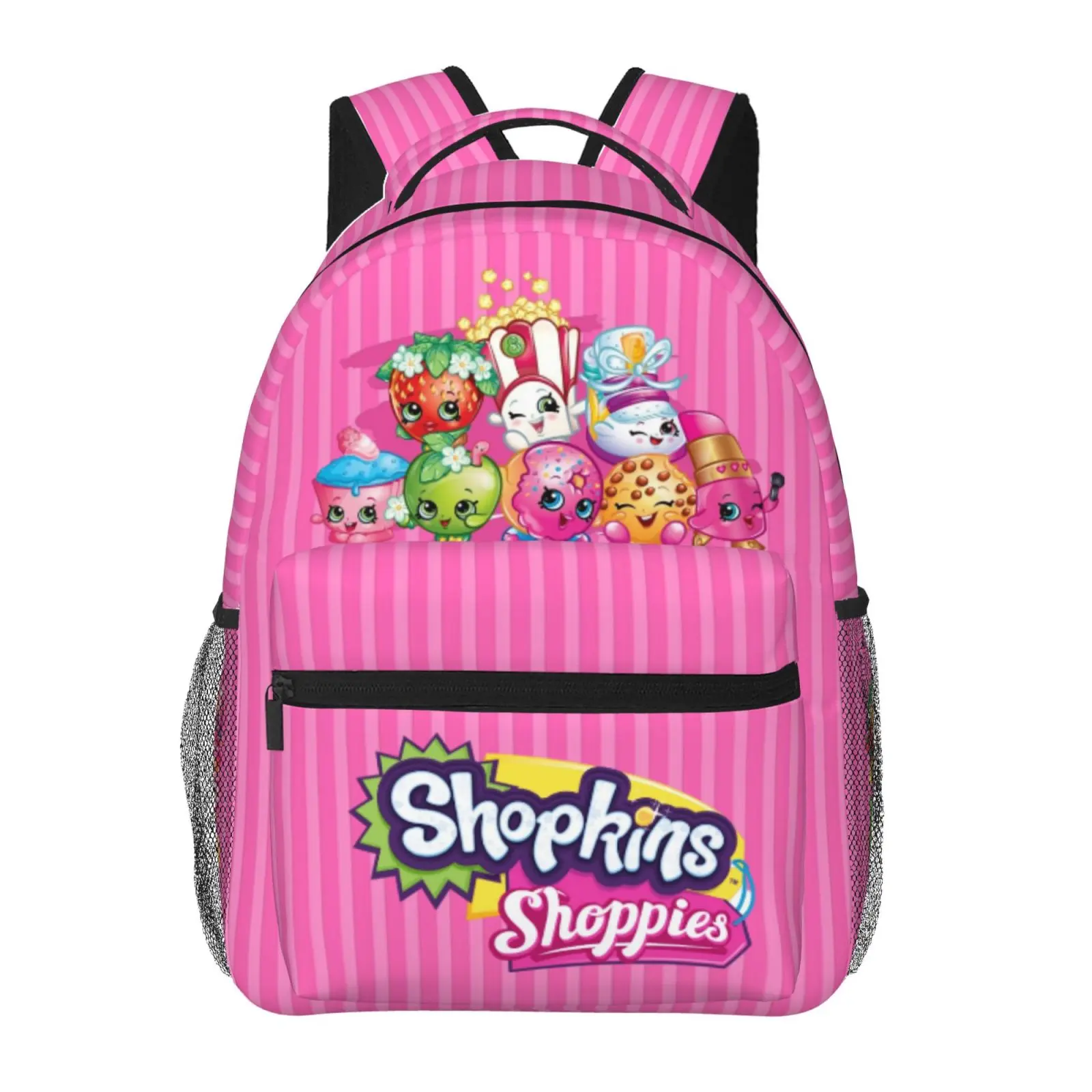 Shopkins Kids Daypack Shopkins cartoon School Backpack Shopkins Shoppies Perfect Back to School Gift, Ideal First Day School Bag for Primary Students