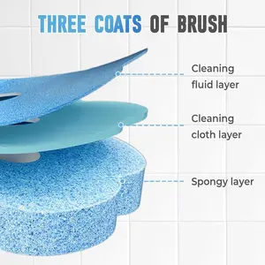 Ikea Disposable Toilet Brush Kit - 36 Refills + 1 Brush + 1 Caddy, Household Essential for Bathroom Home Cleaning,