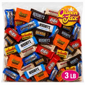 Assorted Chocolate Variety Pack Bulk - 3 Lb Bulk Candy Chocolate Mix- Individually Wrapped (Candy Selection May Vary From Picture)