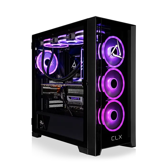 CLX Ultimate Gaming Rig Build with AMD Ryzen 7 9800X3D 4.70GHz, NVIDIA GeForce RTX 4070 SUPER, B650 Motherboard, 32GB DDR5 RAM 5600MHz, Complete Gaming Setup