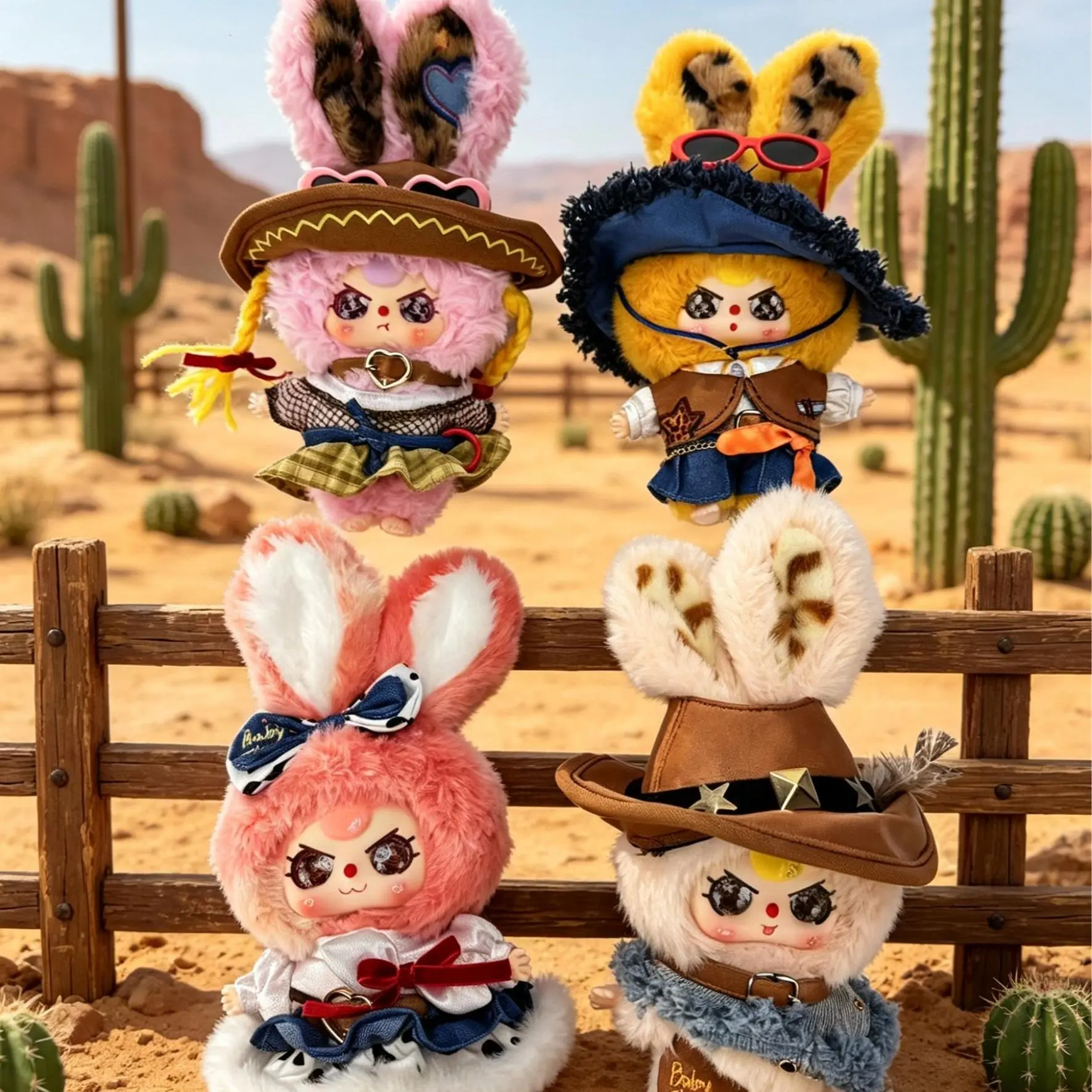 Baby Three Years Old - Exclusive Western Cowboy Plush Collection Plush Toy Doll