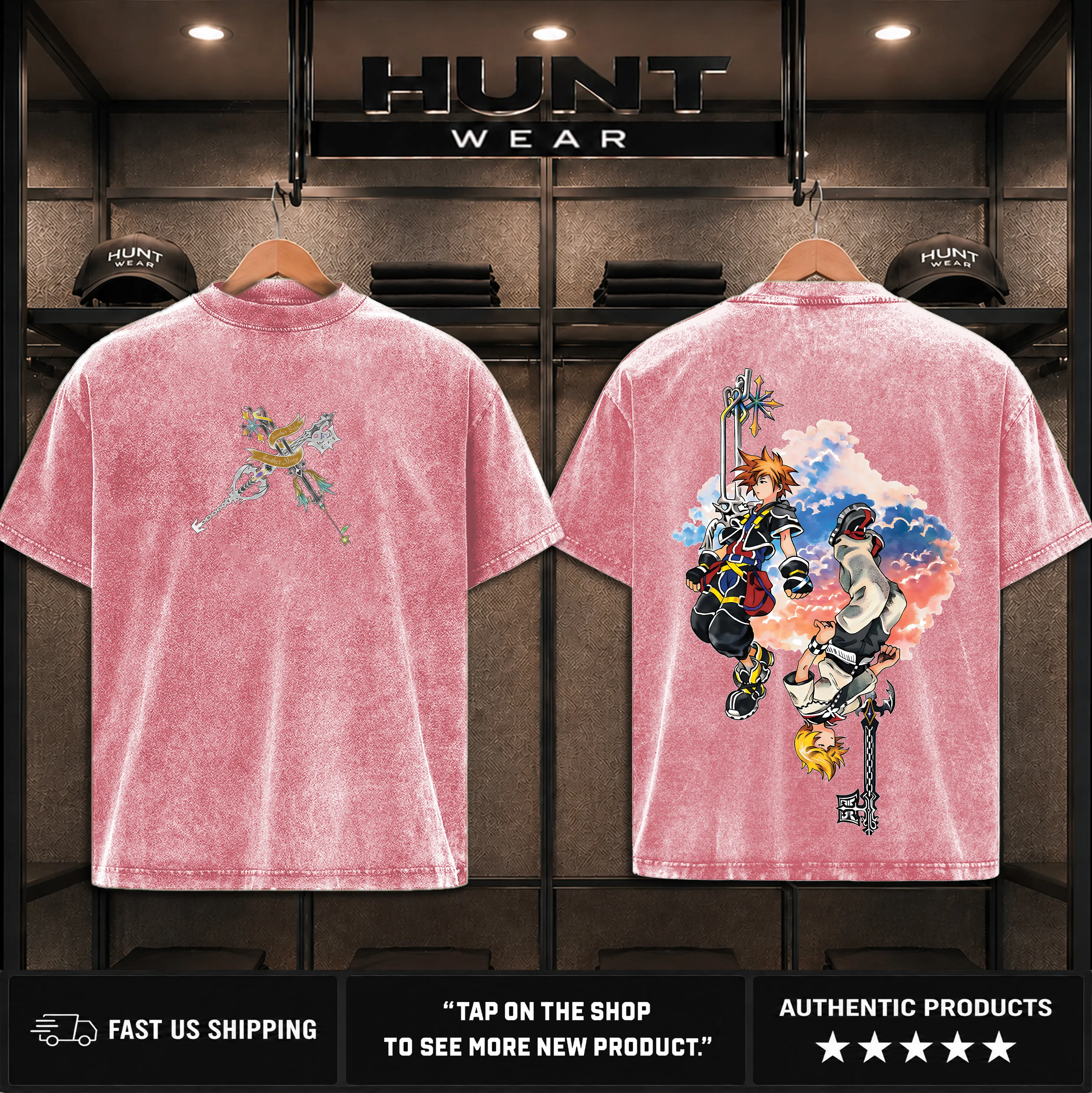 KINGDOM HEARTS SORA v3 Tshirt Unisex graphic tee 90s Fabric Fit Clothes Top Cotton, Menswear Top Black Casual Crewneck Shortsleeve Clothes Soft