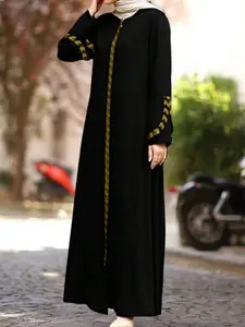 Women's Long Sleeve Dress, Modest Modesty Casual Dress for Daily Wear, Modest Muslim Outfits, Ladies Islamic Clothing for All Seasons