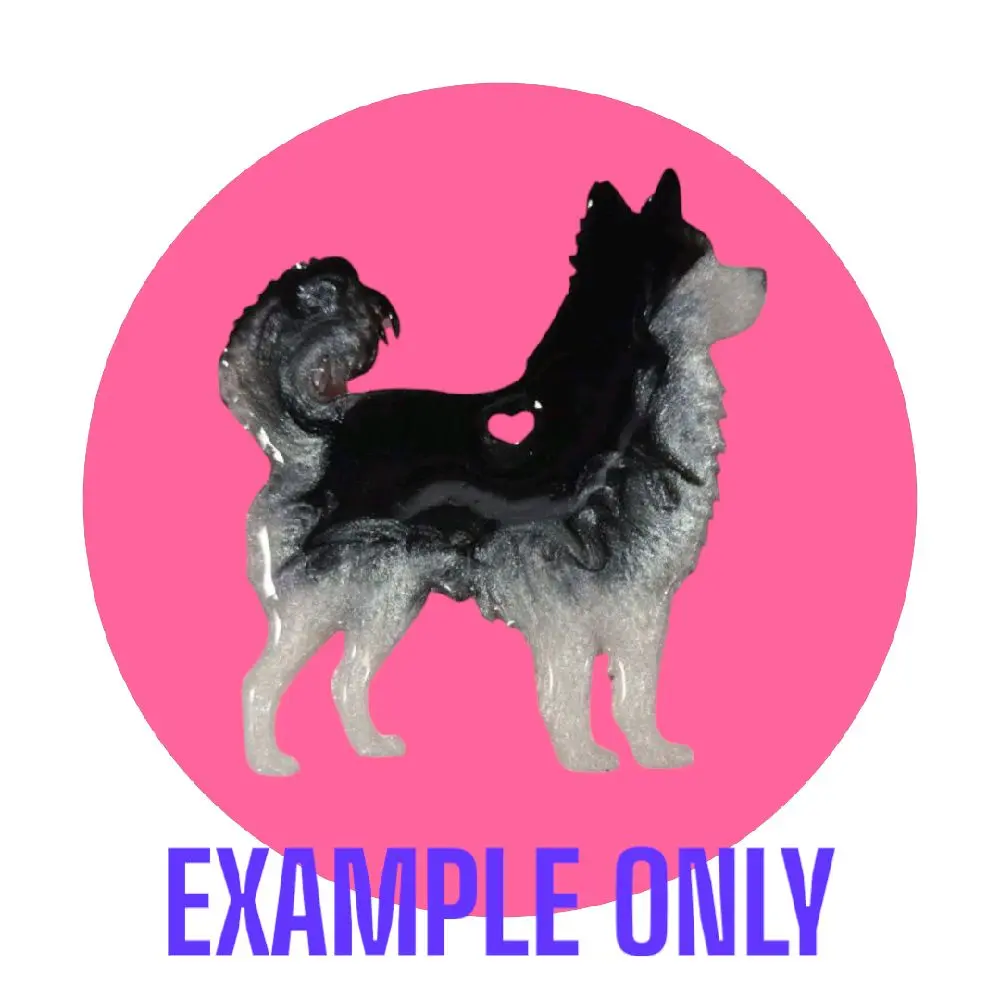 Customizable Resin Husky keychain/3D Magnet - All Proceeds donated to surgery !