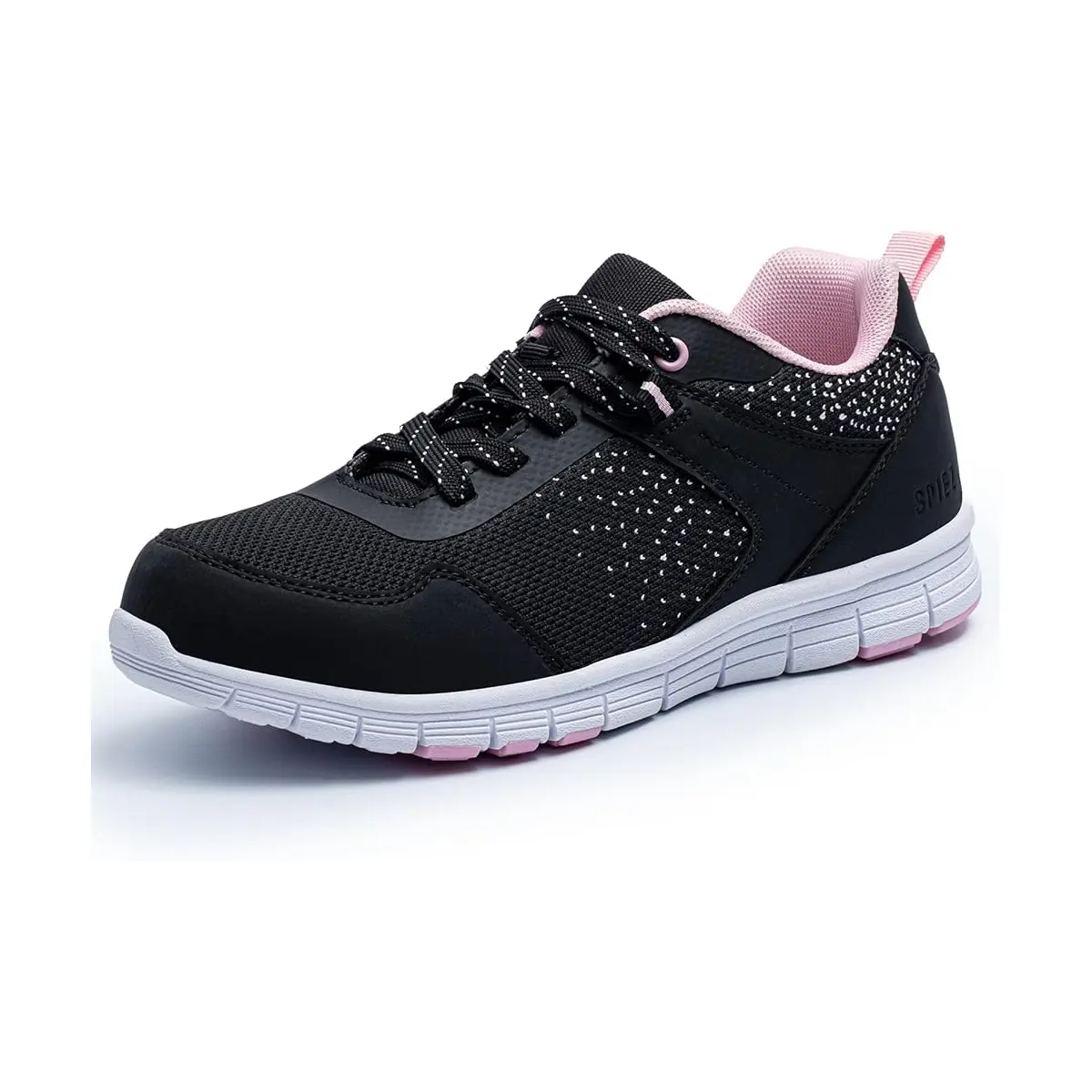 Lightweight Composite Toe Work Shoes for Women, Comfortable Puncture Proof Safety Shoes for Ladies, Breathable Fashion Sneakers for Work and Daily Wear Footwear Running