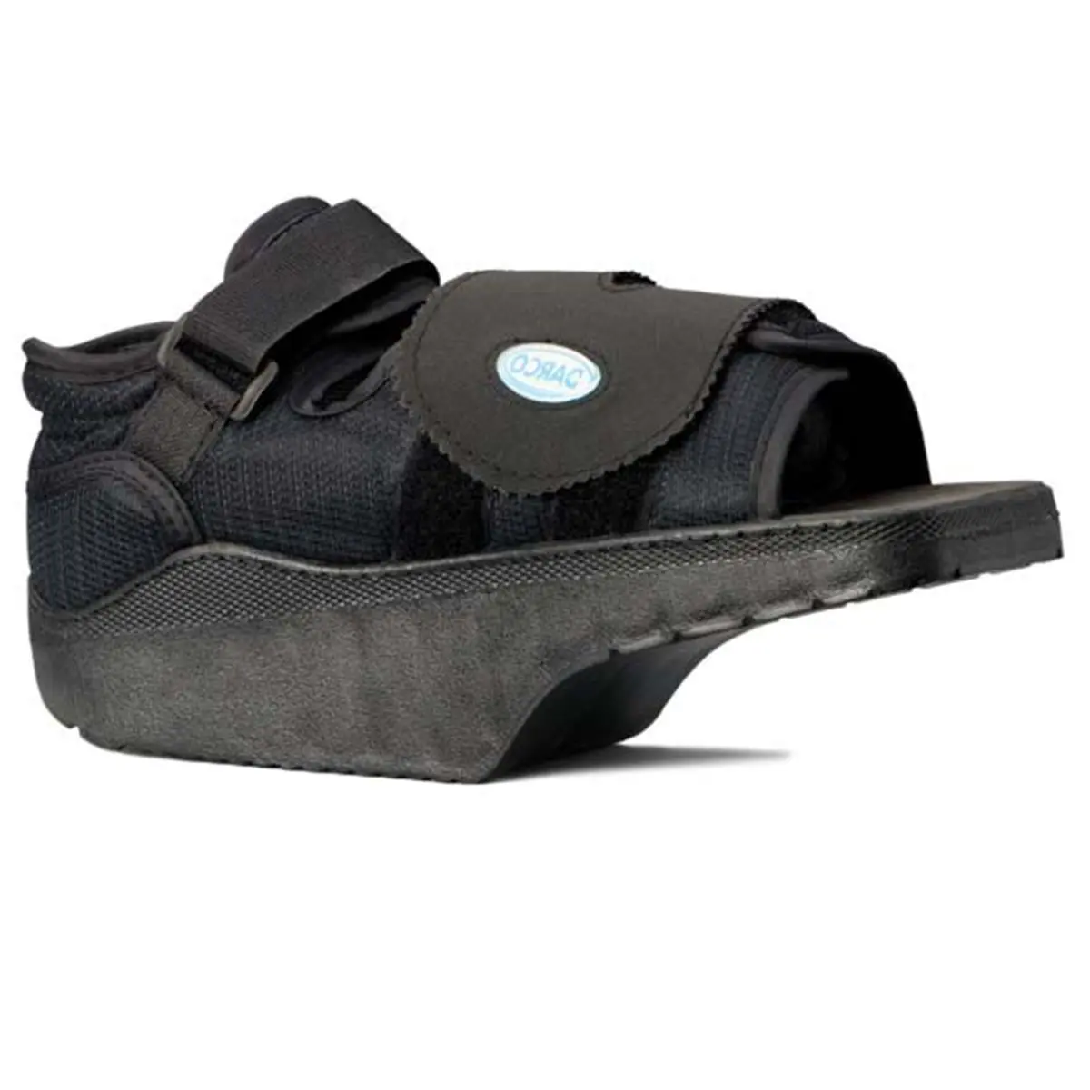 Advanced Orthopaedics Orthopedic Wedge Shoe - Unisex Square Toe Sandals with Ankle Strap to Reduce Recovery Time, Protective Post-Op Wear with Universal Left/Right Fit, Accelerate Healing, Eliminates Heel Friction, Recovery Wear