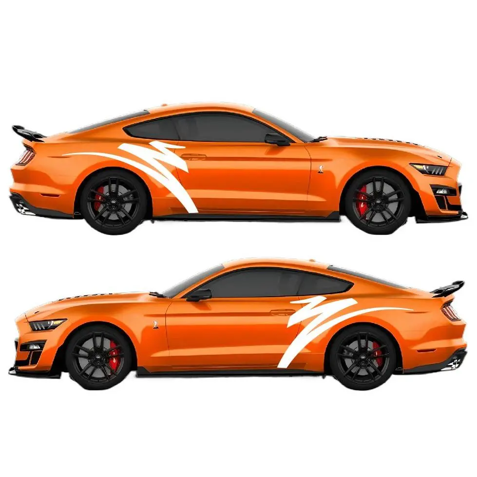 Swirling Strike Air Release Livery Kit #12 Fits Ford Mustang 2015 - 2023
