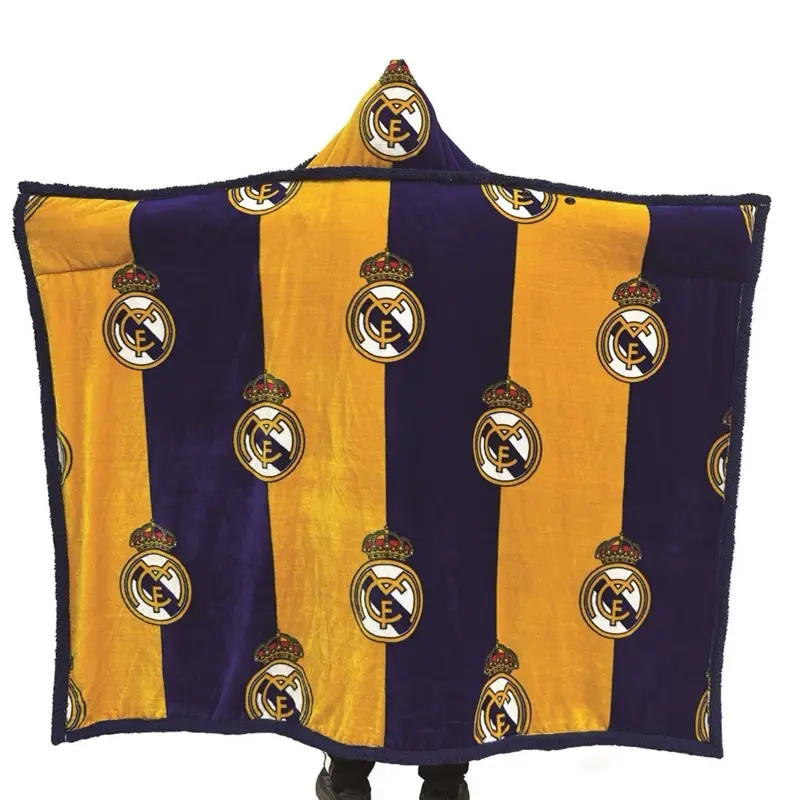Real Madrid’s hooded blanket