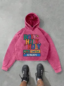 Men's Star Print Hoodie, Drawstring Hoodie Top, Casual Fashion Regular Fit Letter Print Hooded Sweatshirt for Daily Holiday Outdoor Wear, Men Clothes for All Seasons