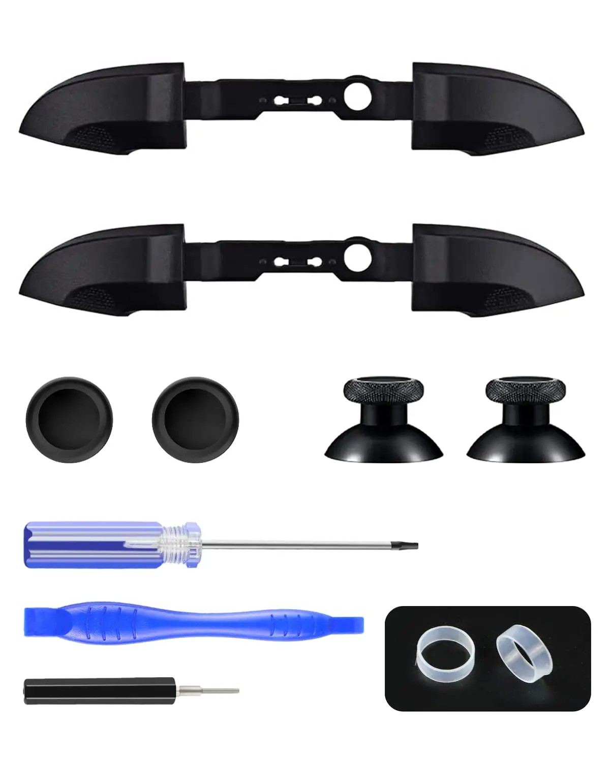 Replacement Lb Rb Bumper Button for Xbox Series x Controller,Replacement Bumper & Thumbsticks for Xbox Series X Controller,LB RB Buttons & Joysticks Replacement Parts for Xbox Series X Controller