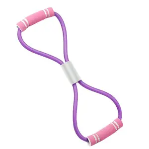 Tensioner Yoga Shoulder Open Back Legs 8 Shape Tension Belt Fitness Household Female Multifunctional Elastic Tension Rope