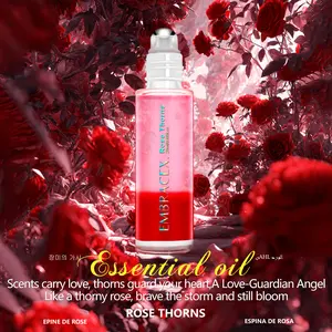 Rose Thorns Roller Essential Oil, Alcohol-Free Long-Lasting Scent, Aromatherapy, Perfect for Candles & Soap Making, Ideal Gift for Women