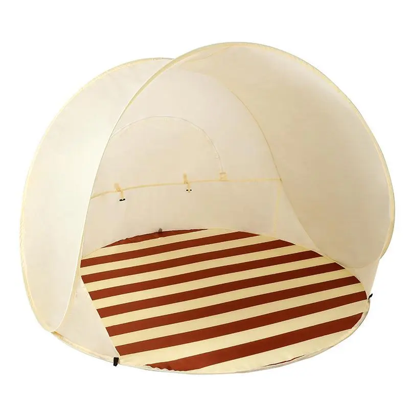UV Protection Pop Up Beach Tent Portable Sunshade Canopy Family Picnics Camping Fishing Lawn Easy Setup Heavy Duty Polyester Carry Bag Included