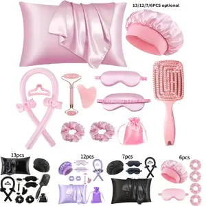Heat-Free Curling Set, Sleep-In Hair Styling Kit, Large Wave Hairstyle Tool, No Damage, Easy to Use, Natural Curls, Comfortable Design