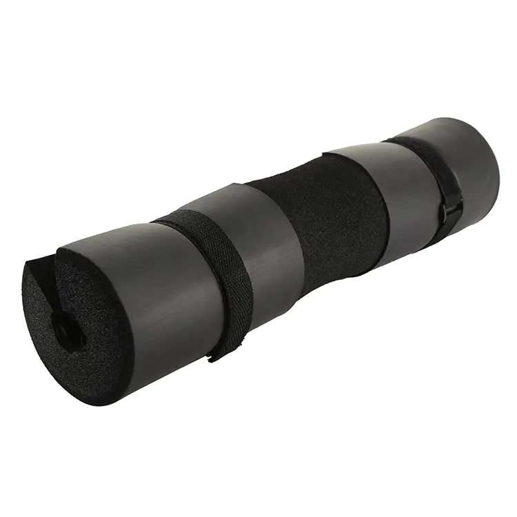 Unisex Heavy Duty Barbell Squat Pad - 17.5x3.5 in Functional Secure Hold Strap System, Non-Slip Comfort Shoulder Cushion for Squats, Weight Lifting, Functional Training Workout