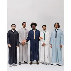 ROCCO THOBES | Men’s Hooded Moroccan Djellabas/Thobe | Traditional North African Style | Lightweight, Breathable & Stylish | Multiple Colors