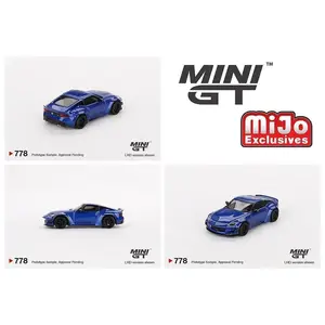 MiniGT 1:64 Nissan Z Pandem – Seiran Blue – MiJo Exclusive #778