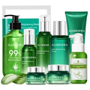 Aloderma Ultimate Aloe Brightening Set 9-Piece Set