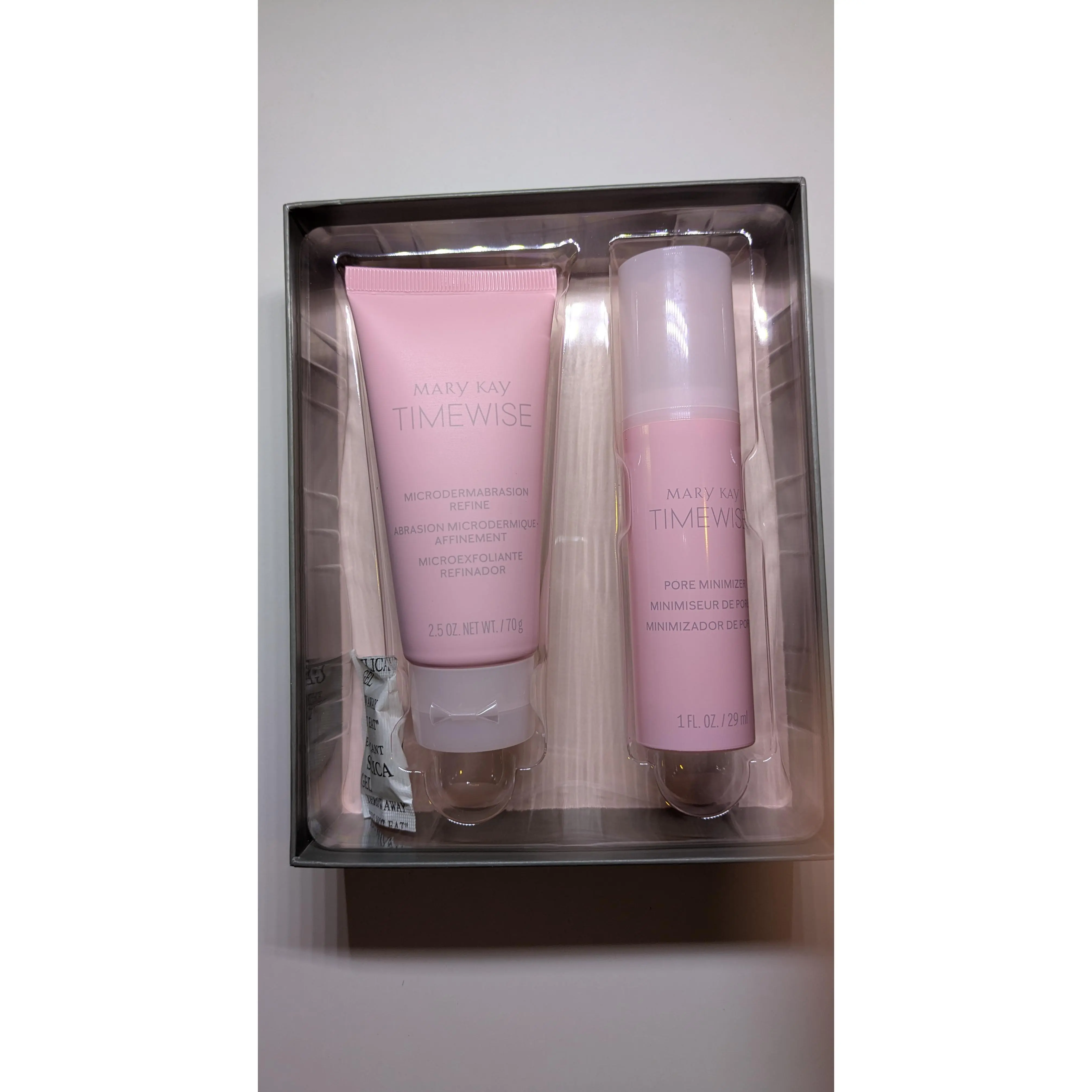 Mary Kay Timewise Skincare Set with Microdermabrasion Refine and Pore Minimizer