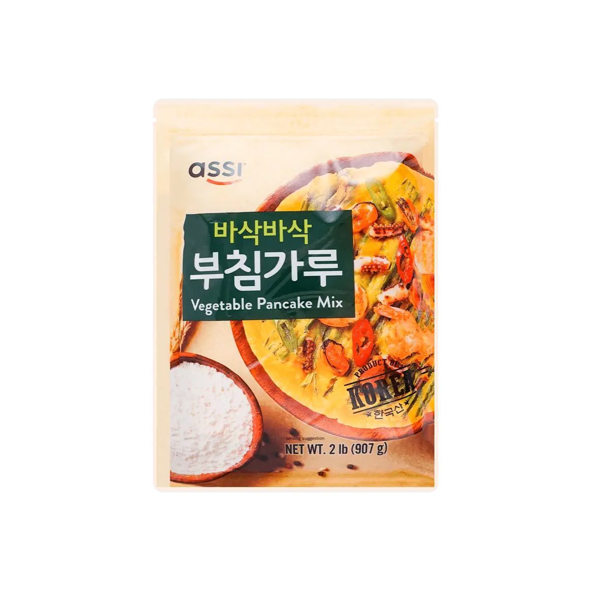 ASSI BRAND Vegetable Pancake Mix 2Ib