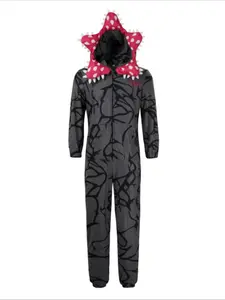 Stranger Things Adult Demogorgon Cosplay Pajama Set, Fall & Winter Thickened Monster Sleepwear, Unisex Halloween Costume Party, Costume Outfit