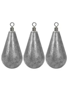 BLUEWING Bell Drop Shot Weights Swivel Sinkers 1/2oz-8oz Fishing Weights Sinkers with Barrel Swivel