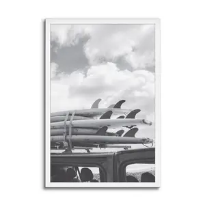 Master & Co. 24"x36" Echo Point Picture Frame: MDF, Sawtooth Back, Wall Decor