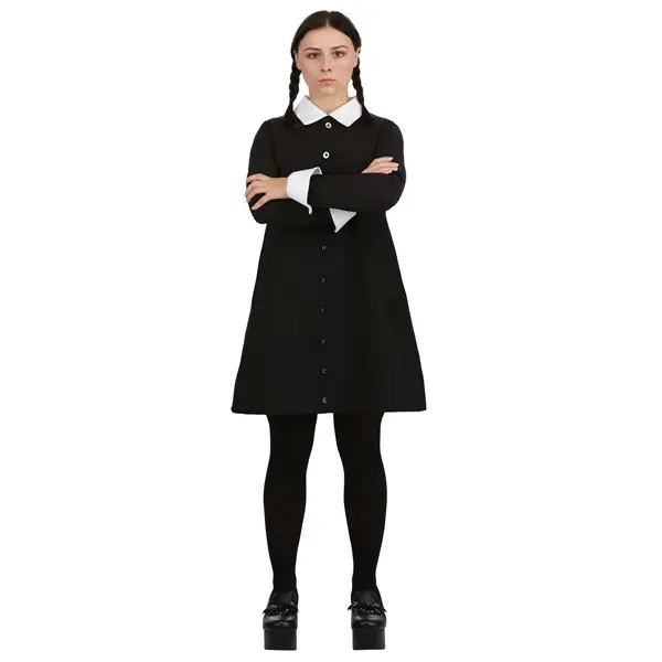Women's 1960s Wednesday Addams Costume