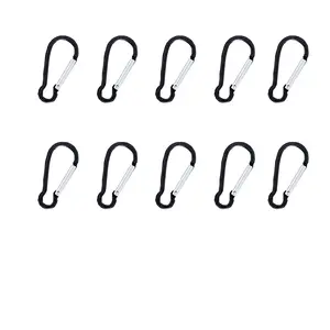 10pc Climbing Buckle Set, Cycling Buckles, Water Bottle Holder Clips, Tent Accessories, Travel Fishing Hiking Gear