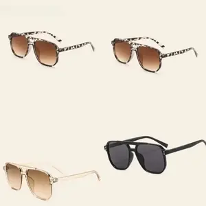 LevelField 4-Pack Y2K Aviator Sunglasses for Men & Women, UV400 Protection Lightweight Metal Frame, Vintage Pilot Style, Durable Fashion Shades for Driving, Travel, Beach, Streetwear, Daily Wear, Outdoor & Summer