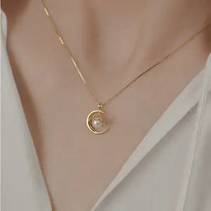 Women's Planet Necklace | Niche Design Saturn Clavicle Chain | Versatile Simple Jewelry