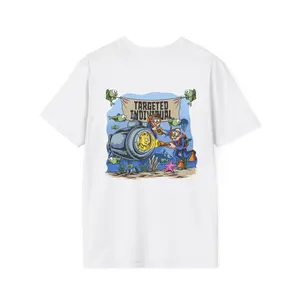 T-Shirt — 'Targeted Individual' Submarine Cartoon Graphic Tee
